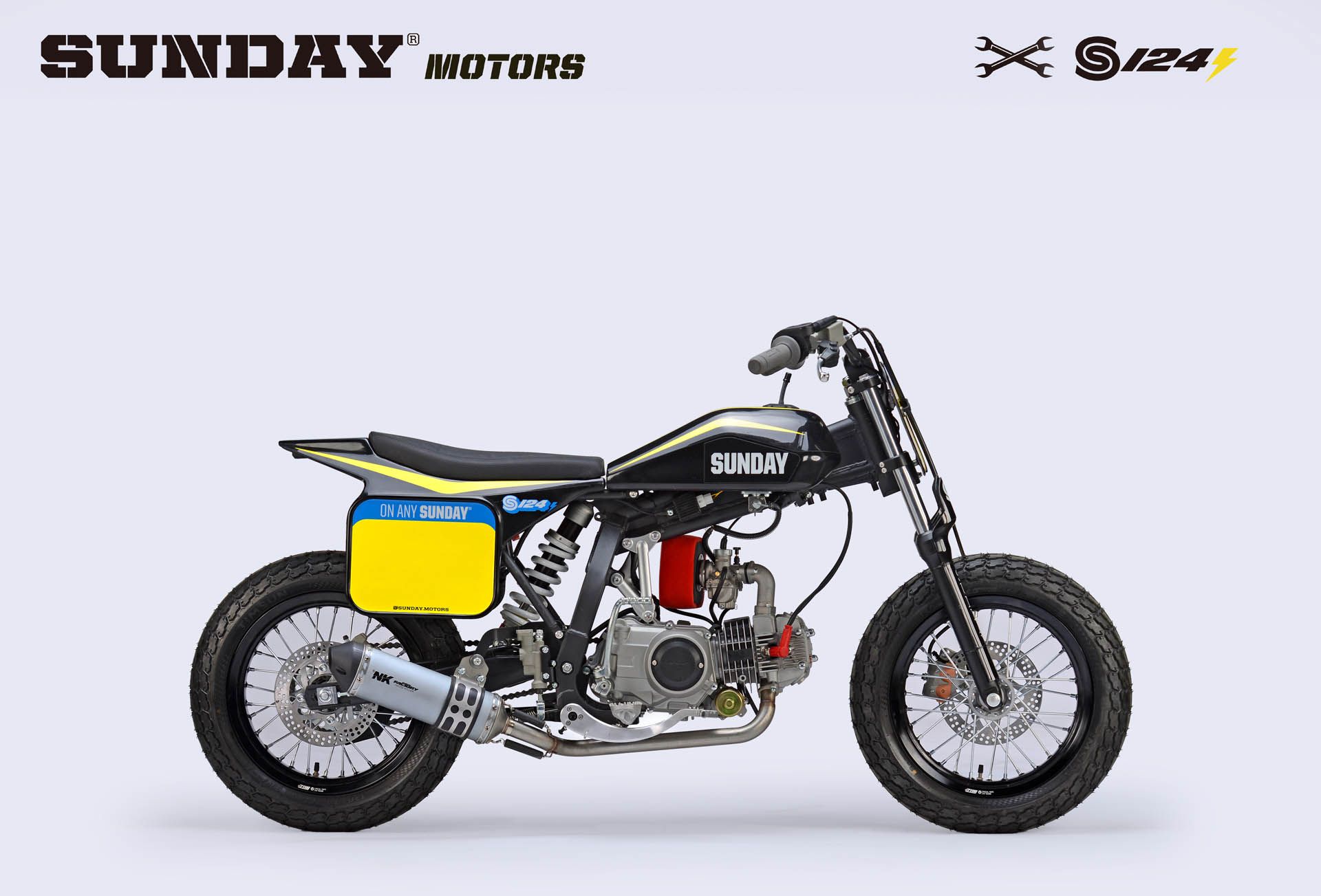 YCF S 124E dirt bike