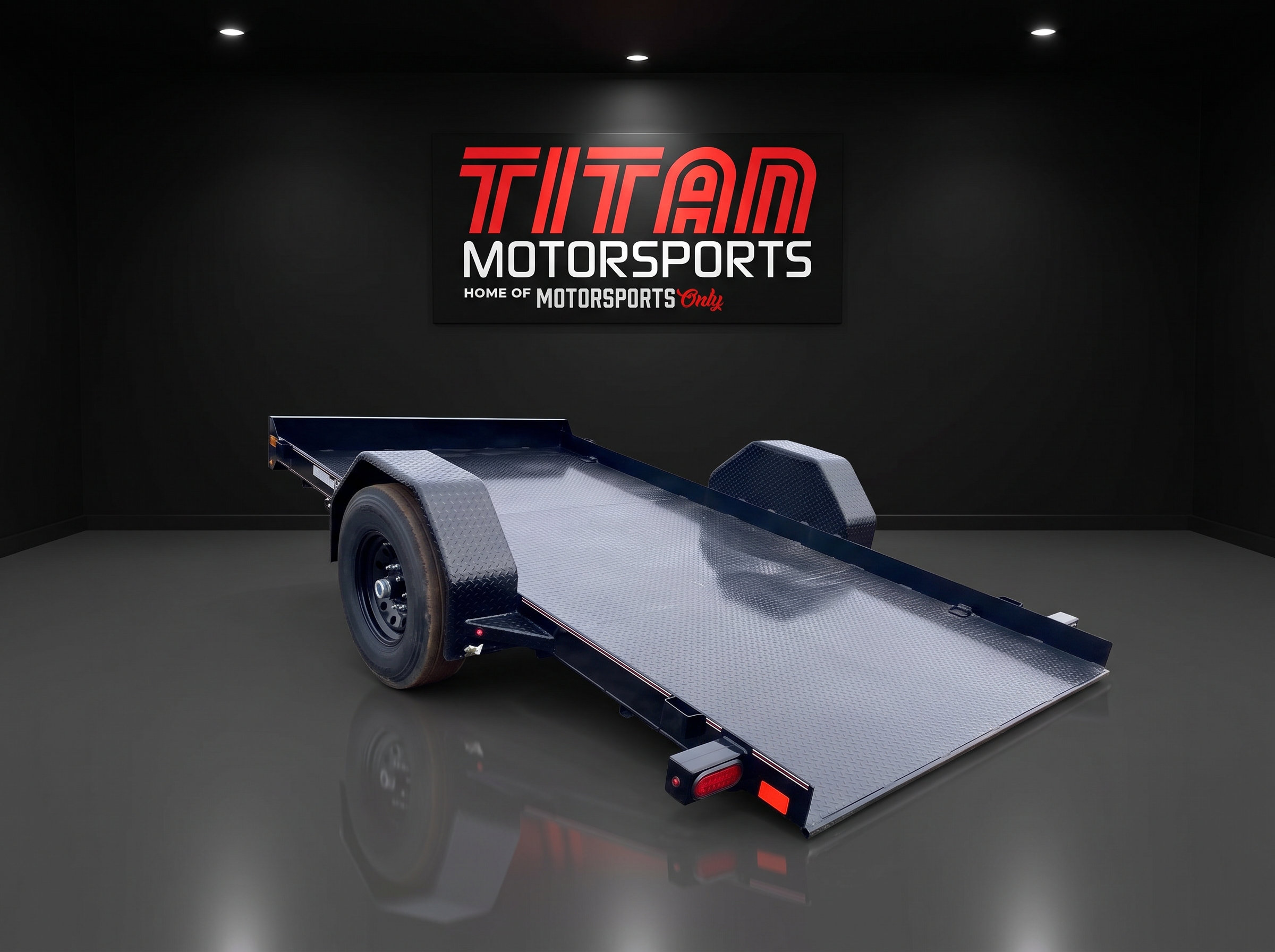 Diamond C 12' Hydraulically Dampened Tilt Trailer