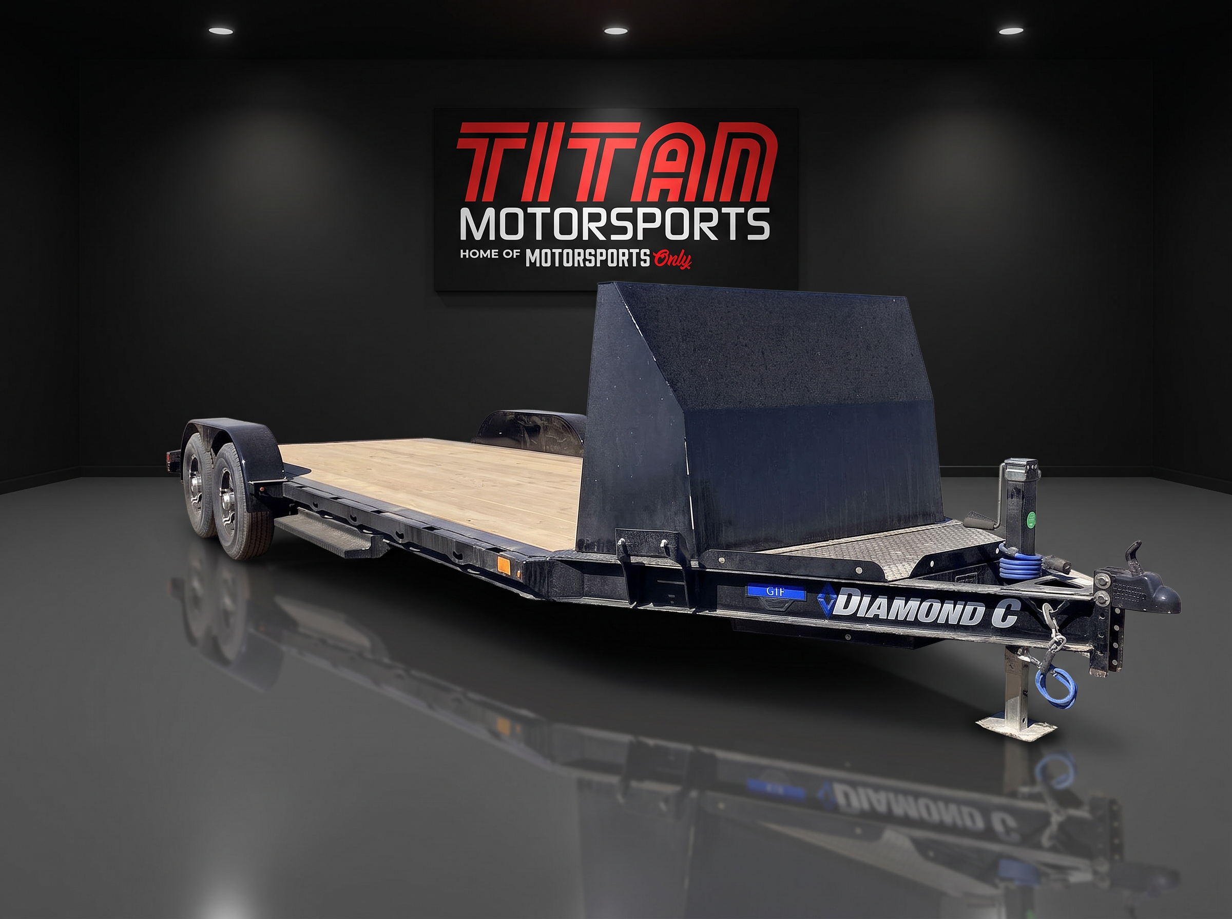 Diamond C 20' Single Car Hauler