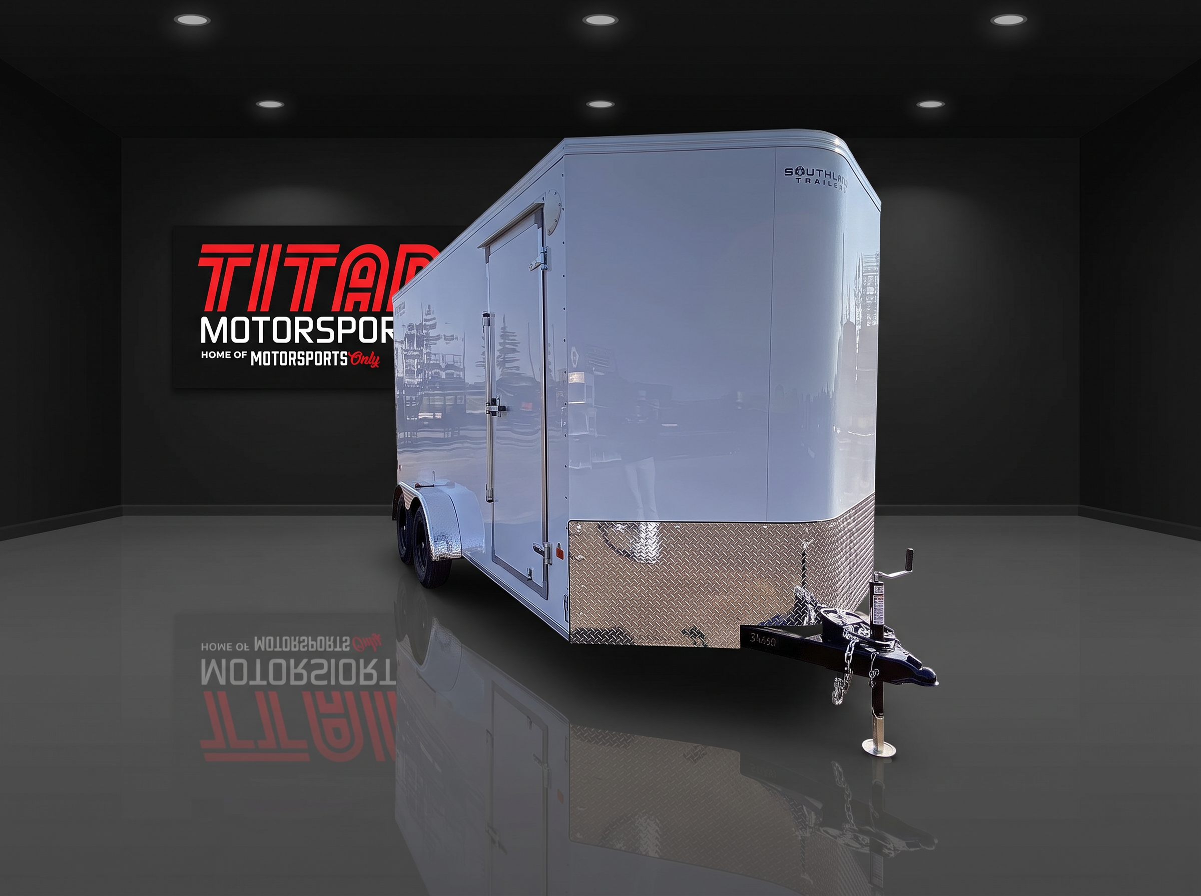 Royal 7'x18' Enclosed Cargo with Barn Door