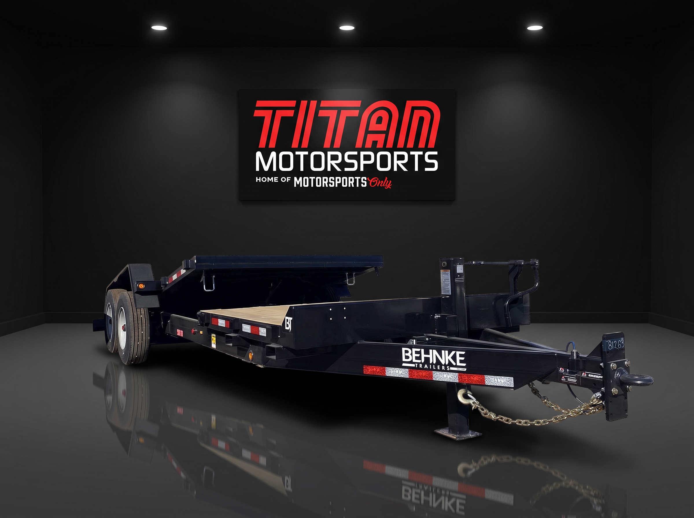Behnke 22' Tilt Deck Trailer