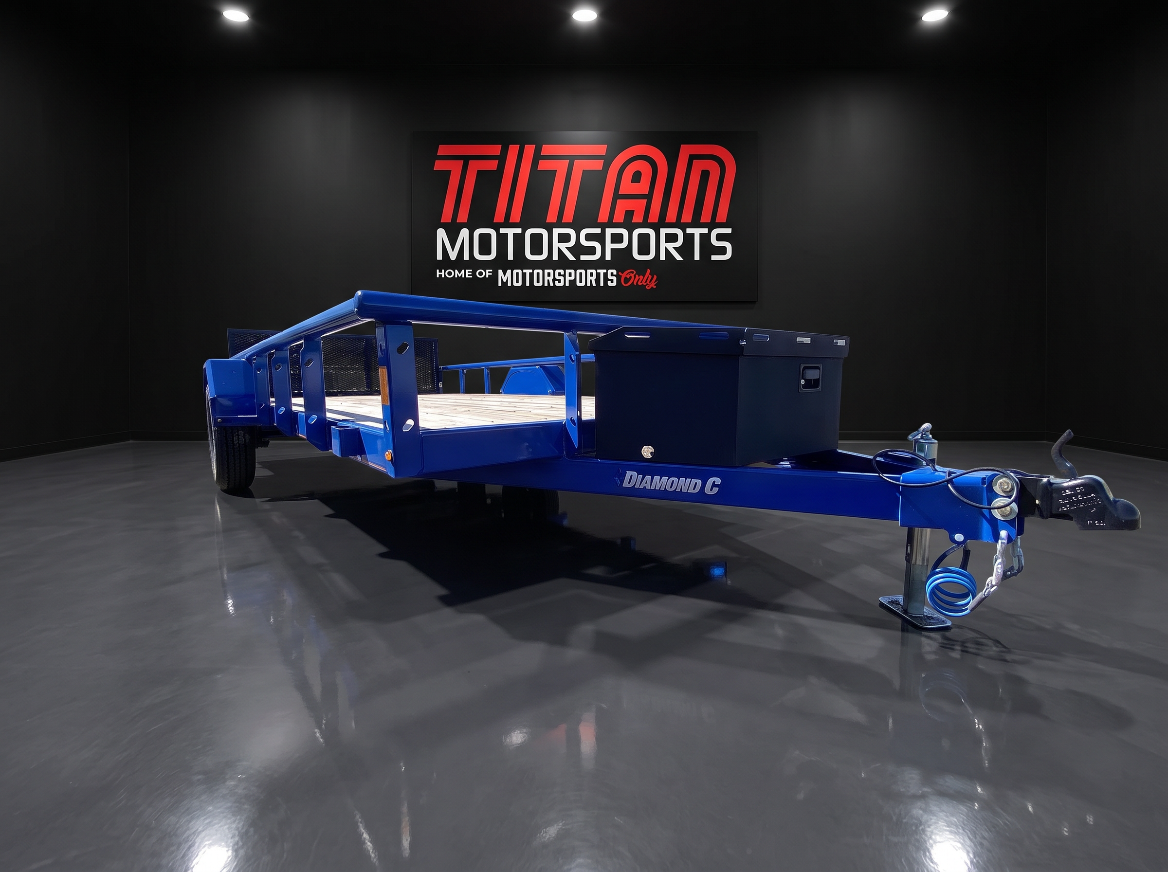Diamond C 14' Premium Utility Trailer