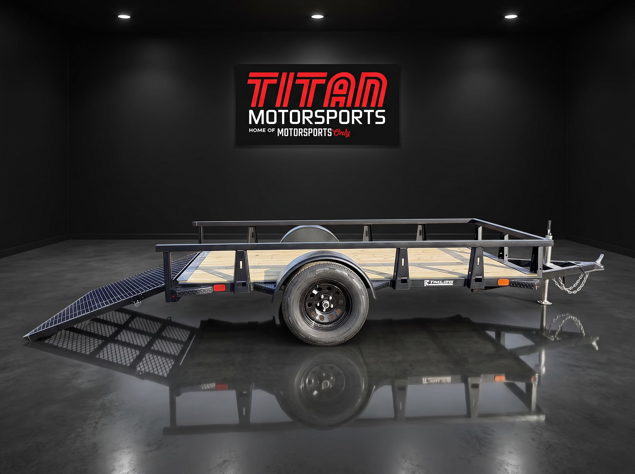 HTC 5'x10' Steel Utility Trailer